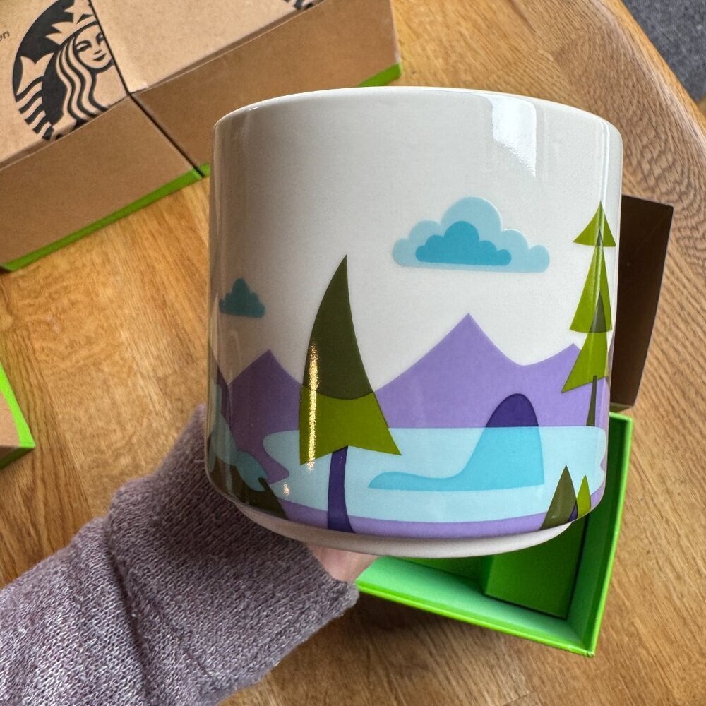 Starbucks You Are Here Collection Oregon Mug NIB - Picture 4 of 9
